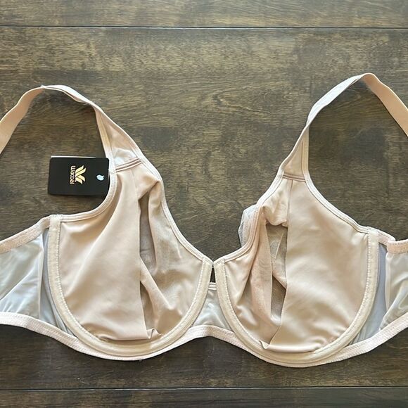 NWT WACOAL Stark Beauty Rose-Lace Molded Underwire Bra 855225 - Picture 4 of 7